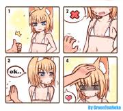 [GreenTeaNeko] MON GIRL 4koma [Ongoing]