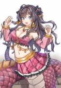 Cute lamia