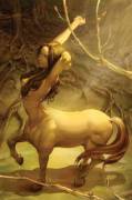 Female Centaur (Credit due to Buffy the Vampire Slayer comics) [xpost from /r/IRLG]