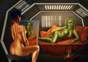 Sabine Wren painting Hera Syndulla in the nude (SamCooper)