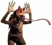 Unpopular Headcanon: Jar Jar Binks gives great blowjobs.