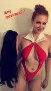 Celeb bftf - Maitland Ward as Vampirella