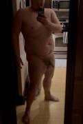 Caught a glimpse in the mirror. What do y’all think?