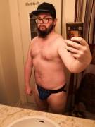 New blue jock