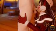 Christmas Dva Deepthroat [Overwatch]