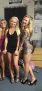 Freshman blonde in a tight dress (MIC)