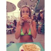 Hamburger face