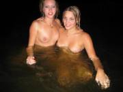 Midnight skinny dip