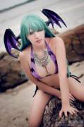 Morrigan cosplay