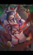 Ahri in bondage