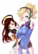 Mercy and D.Va