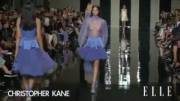 Blue transparencies