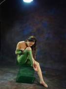 Green chair