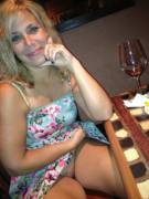 Blonde Mom Upskirt