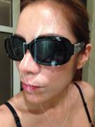 Wear sunglasses