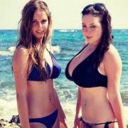 At the beach