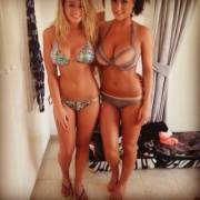 Stacey and friend