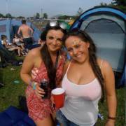 Camping Cleavage
