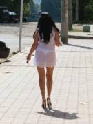 Thongs in public.