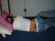 Dorm room thong