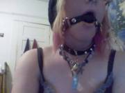 collared and gagged