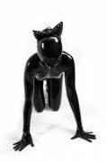 Latex space kitten