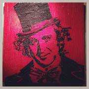Someone in r/food suggested I post my candy Wonka pic here. Wilder portrait made with Twizzlers. Hope you like it!