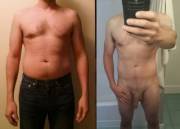 M/47/165 My 30 days of progress! xpost r/Workoutgonewild NSFW