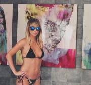 Black bikini