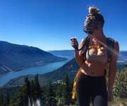 Busty Hiker