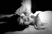 lying down