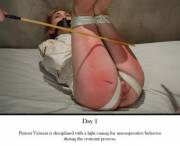 Straitjacket Caption Set (x-post from /r/StraitjacketBondage) [Femsub, Orgasm Control, Punishment]