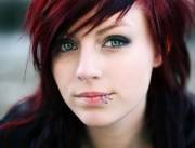 pretty green eyes