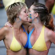 Swedish Girls Kiss