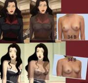 Asami's Bra Size