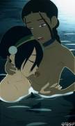 Katara and Toph