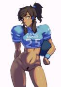 Football player Korra