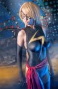 Ms. Marvel body paint (NSFW)