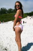 At the beach