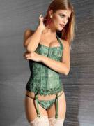 Nina Agdal in Green