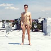 Naked on a Hot Roof