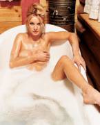 A bath with bubbles