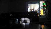 Hooked up my projector