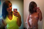 Same Teen - still hot ON/Off ( X from /r/selfiesinthenude)