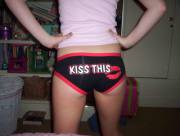 Kiss this