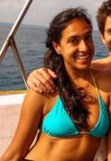 On a boat