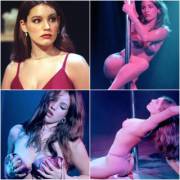 Kelly Brook onstage in 2000's “Eye Contact”