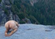 Naked yoga always feels good