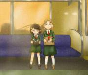 In the train