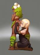 (Wakfu) Evangelyne &amp; Amalia ♥